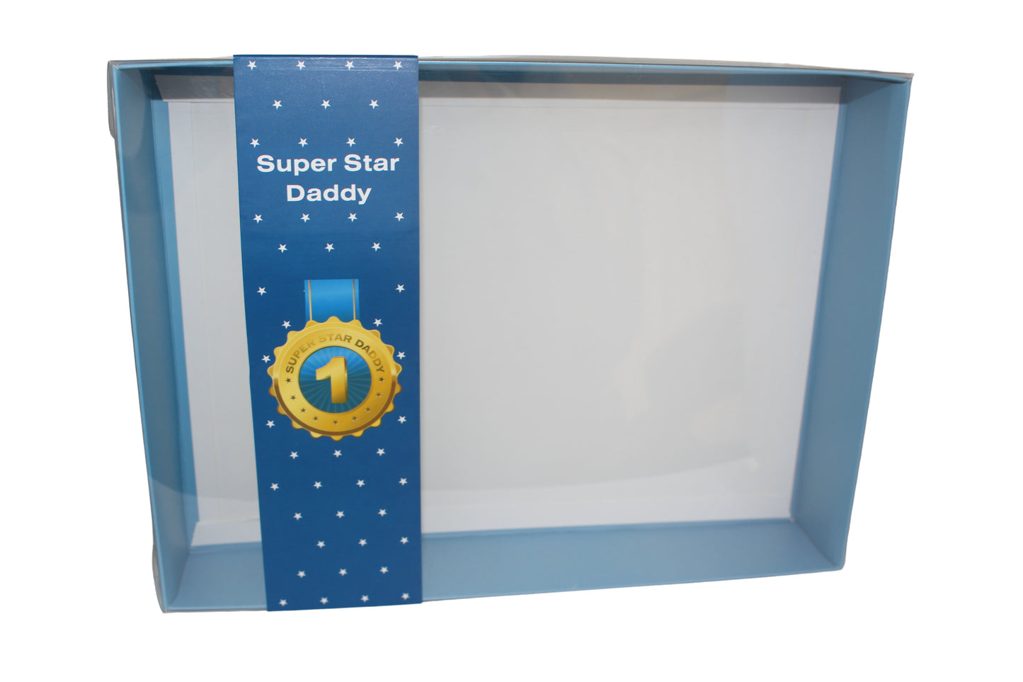 Clear Lid Box With Super Star Daddy Sleeve - 30 x 22 x 5cm