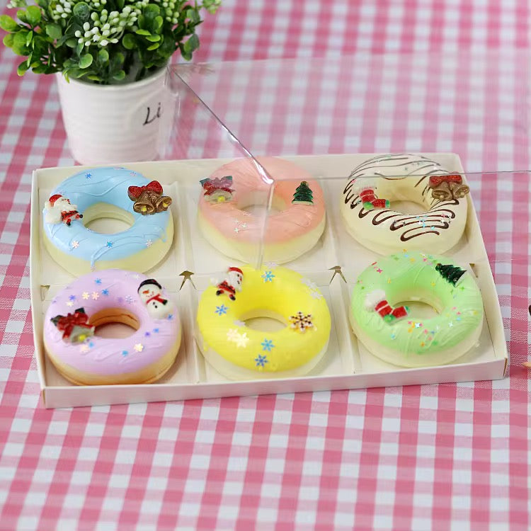 Clear Lid Donut & Brownie Box (4 or 6 Grid)