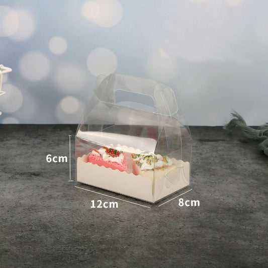 Clear Small Treat Box With Handle