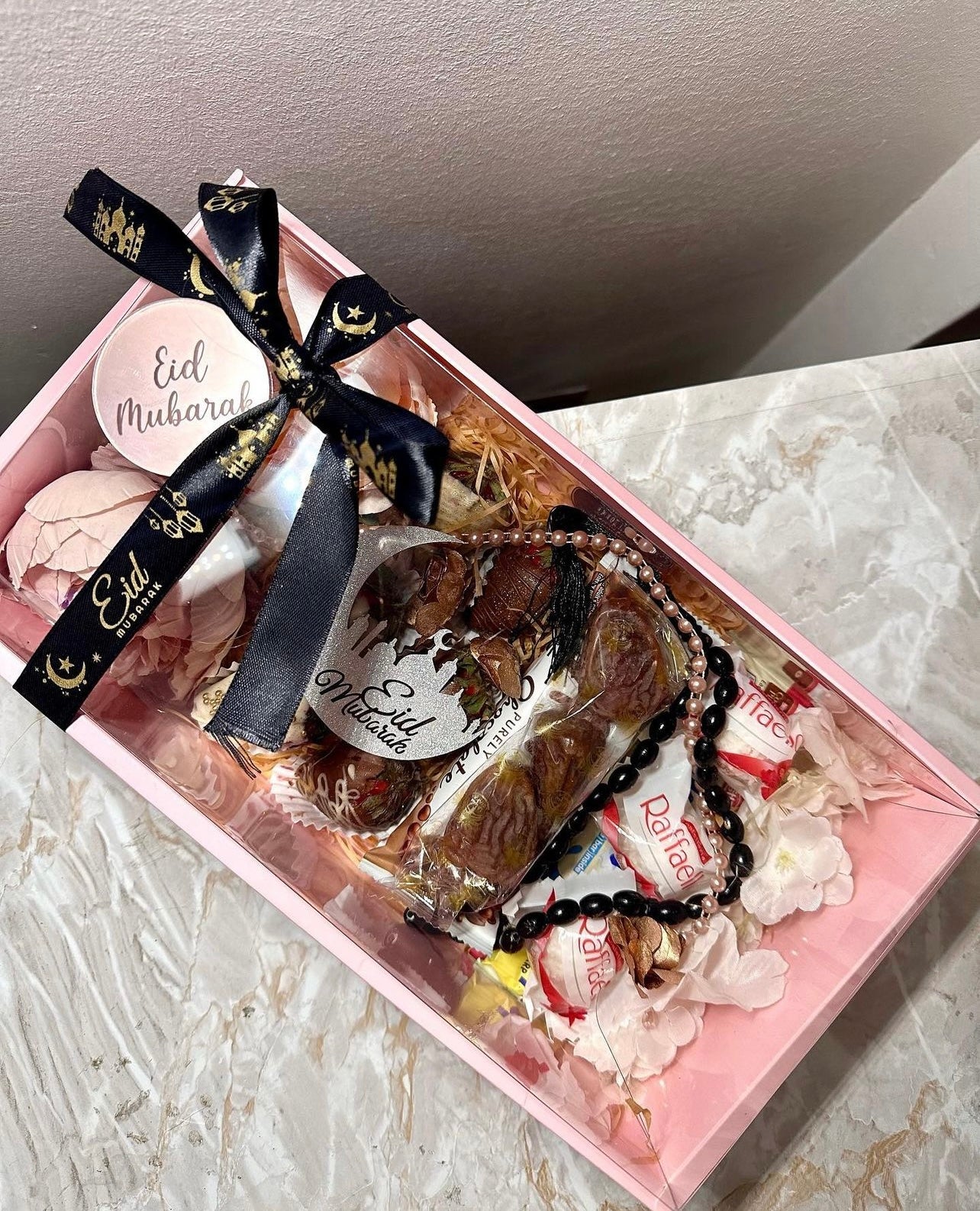 Clear lid border boxes - 30x16x8cm