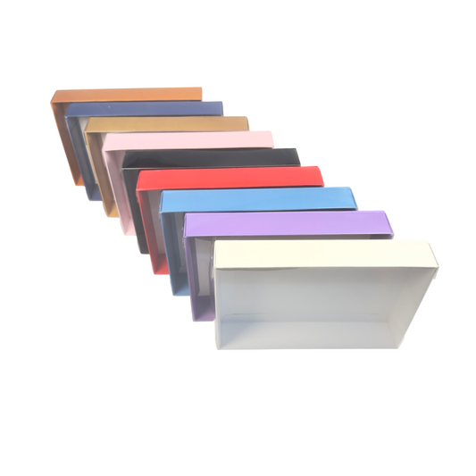 Clear Lid Biscuit/Truffles/Treats Box - 20 x 14 x 3.5 cm