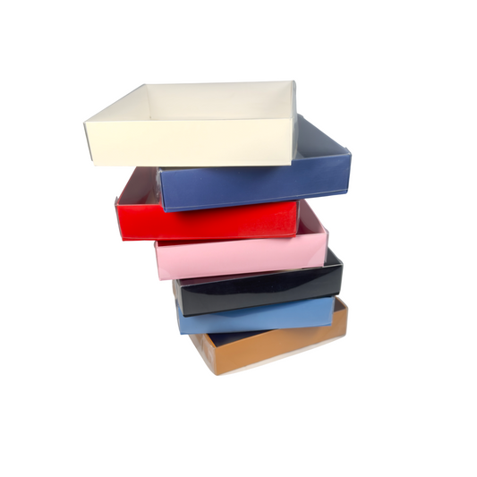 Clear Lid Boxes - 15 x 15 x 3.5 cm