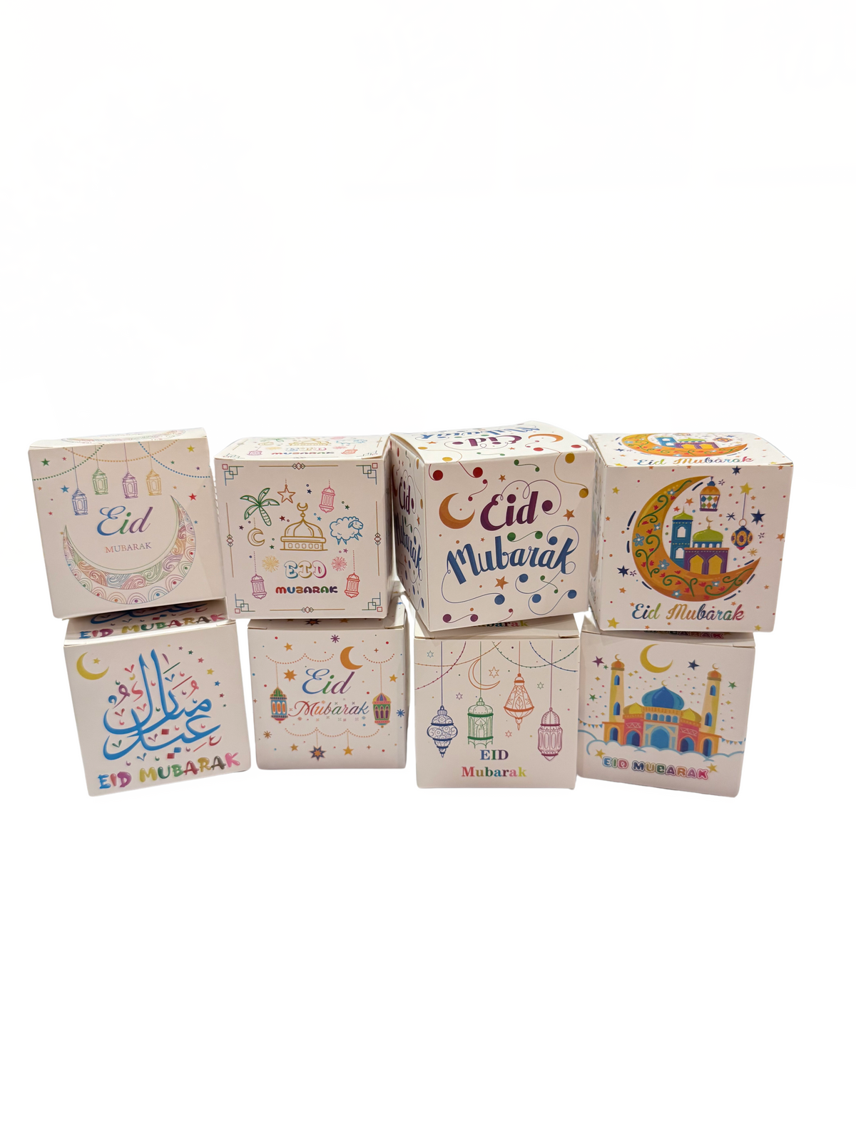 Eid Mubarak Gift Cubes - 6x6x6cm