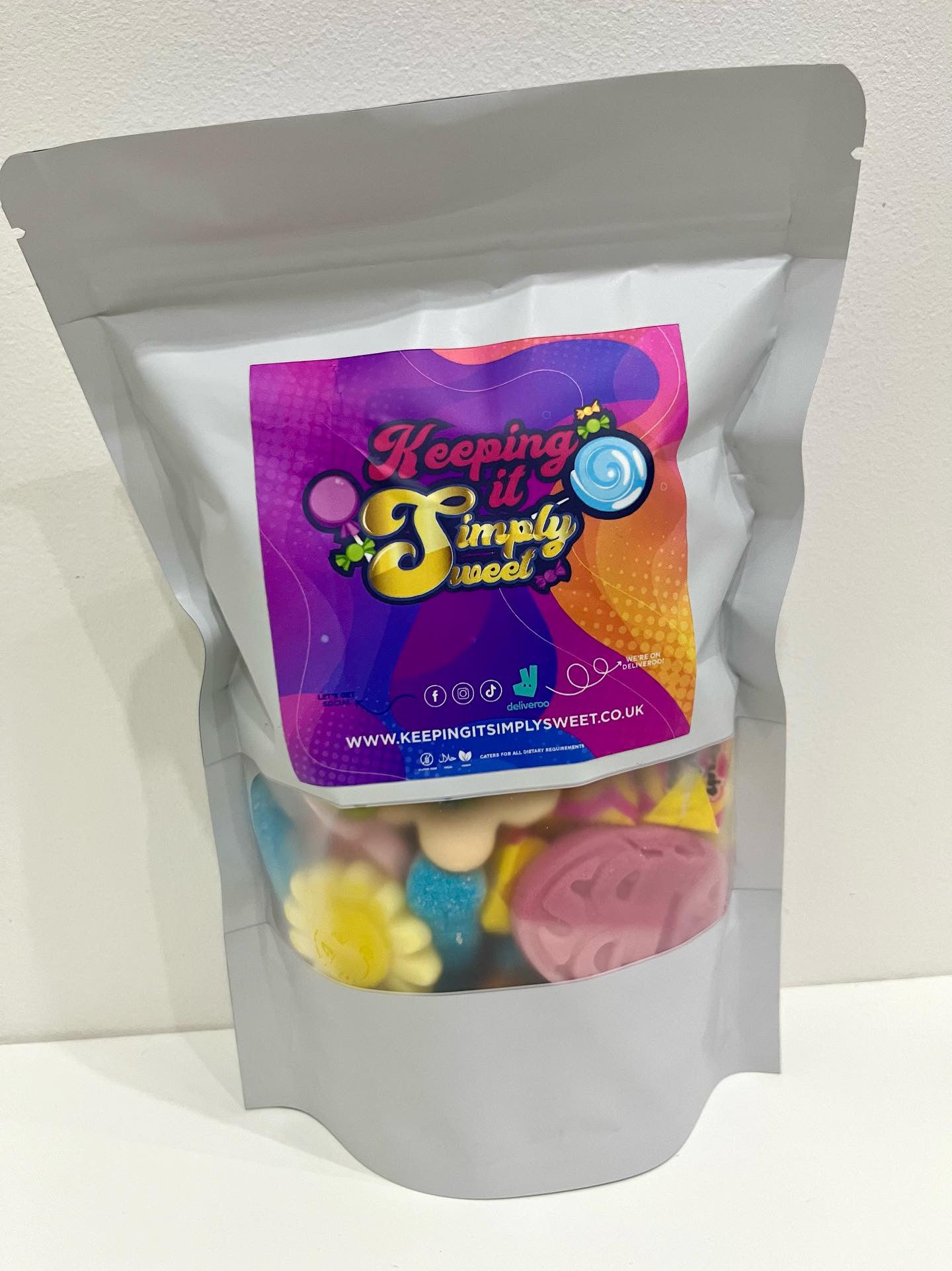 Resealable Colour Sweet Bags