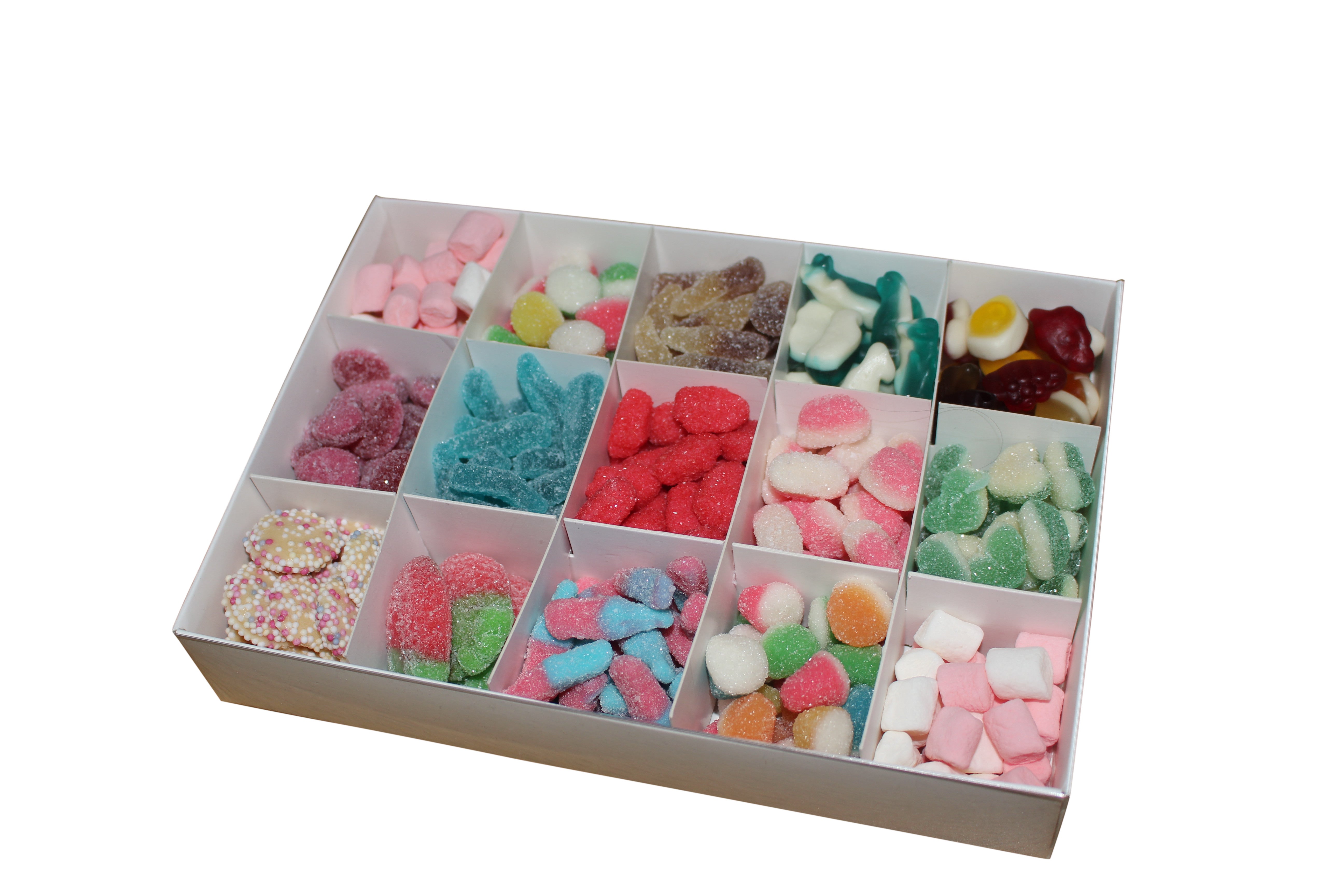Clear lid section boxes – Sweet Treats Packaging
