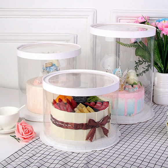 Clear Cake Boxes