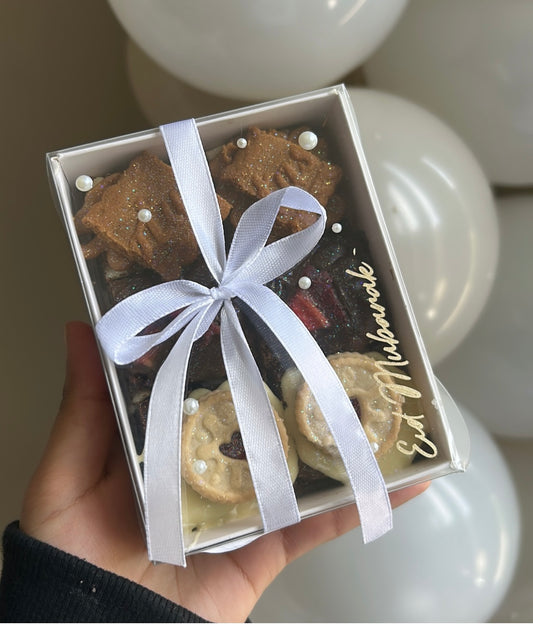 White Clear Lid Box - 12 x 9 x 3.5 cm