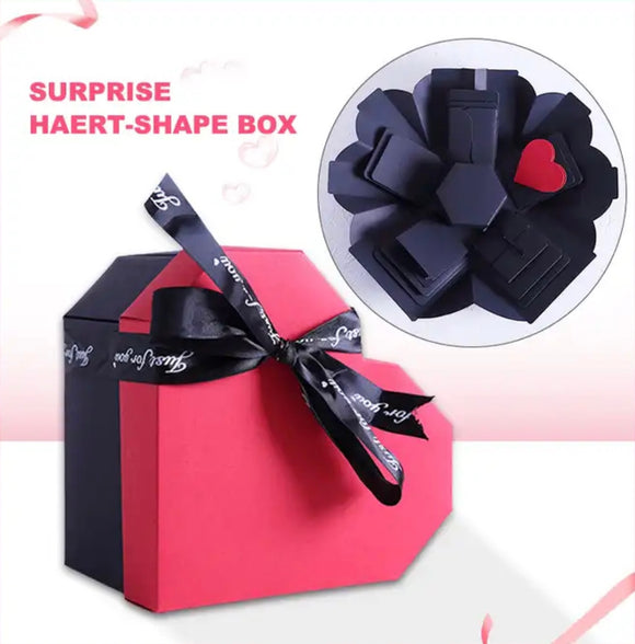 Heart Shape Explosion Box