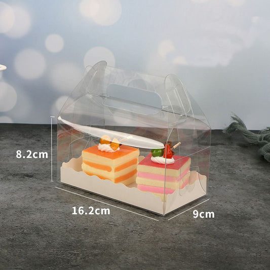 Clear Small Treat Box With Handle