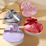 Fillable Marble Effect Heart Gift Boxes - Set of 3