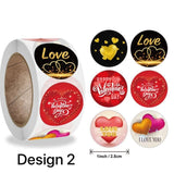 Valentines Design Stickers - 2.5cm(1inch )