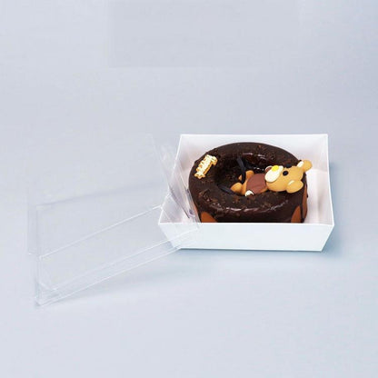 Treat Bakery Boxes with Clear Lids – Multiple Sizes - Oil-Proof Packaging