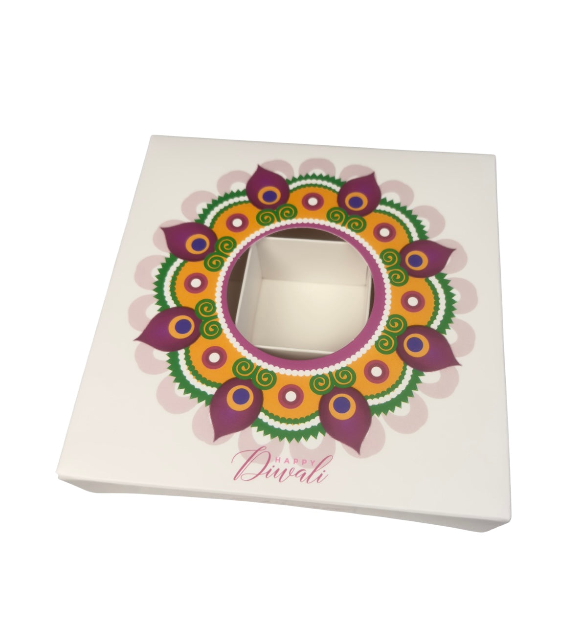 Diwali Pattern Window Boxes - 15x15x3.5cm