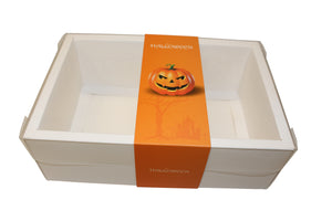 Clear Lid Border Box With Halloween sleeve - 24 x 16 x 8 cm