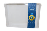 Clear Lid Box With Blue Super Star Daddy Sleeve - 26 x 20 x 5cm