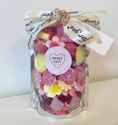 Resealable Clear Sweet Bags - Multiple Colours
