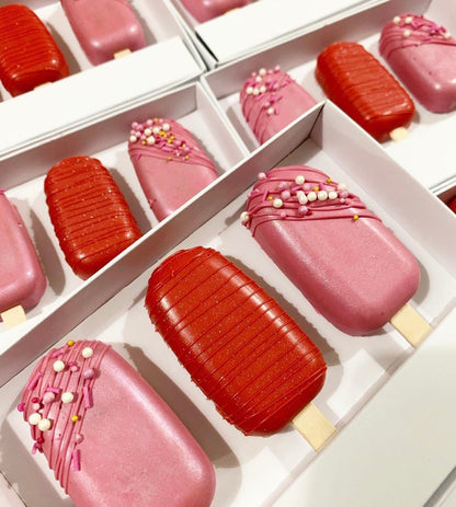 Clear Lid Box / Cakesicle Box - 17 x 12 x 3.5 cm