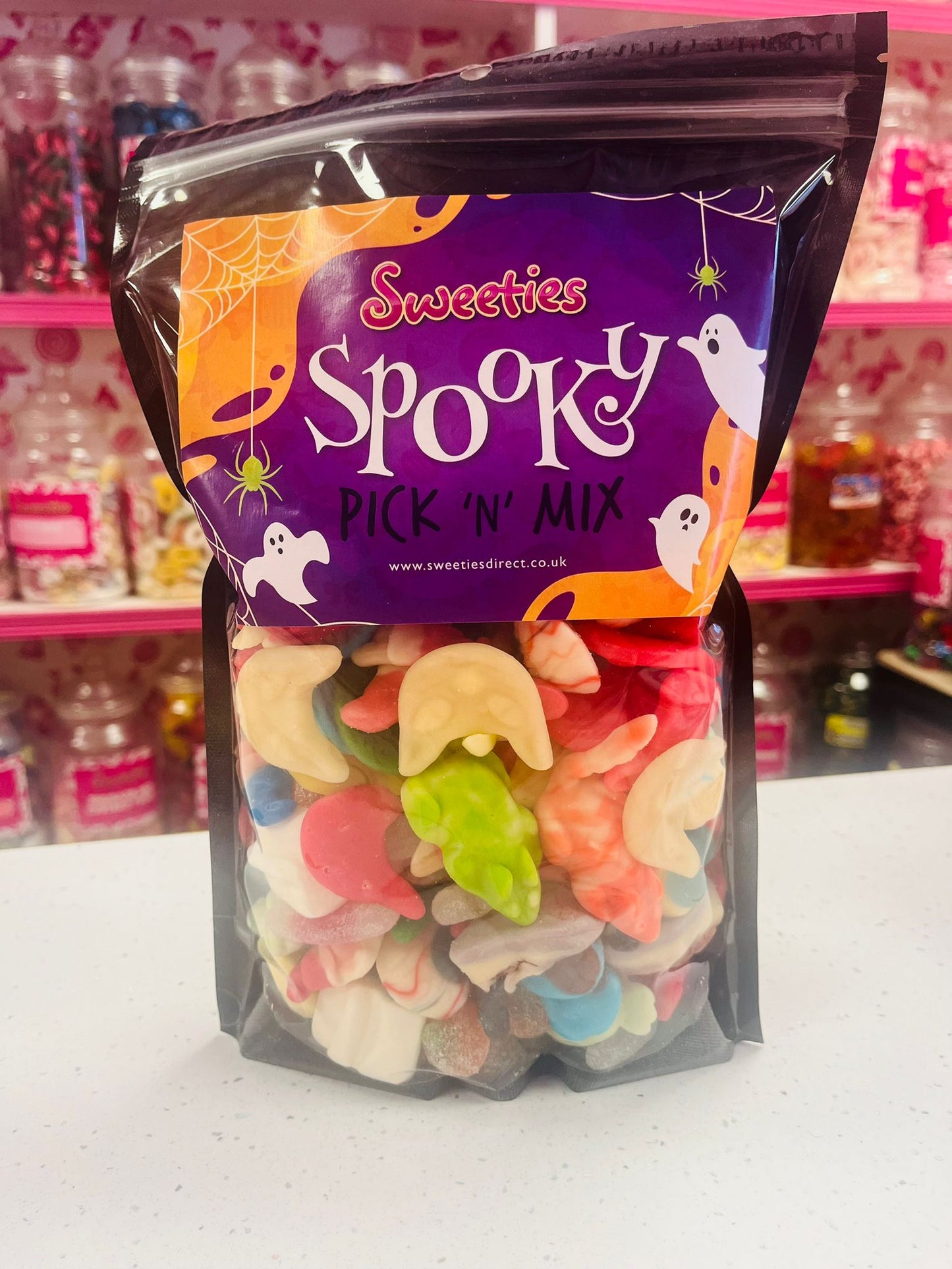 Resealable Clear Sweet Bags - Multiple Colours