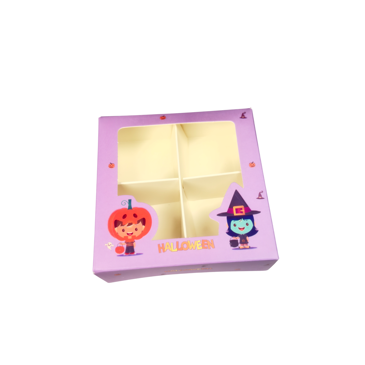 Kids Halloween Window Boxes With Inserts- 10x10x3.5cm