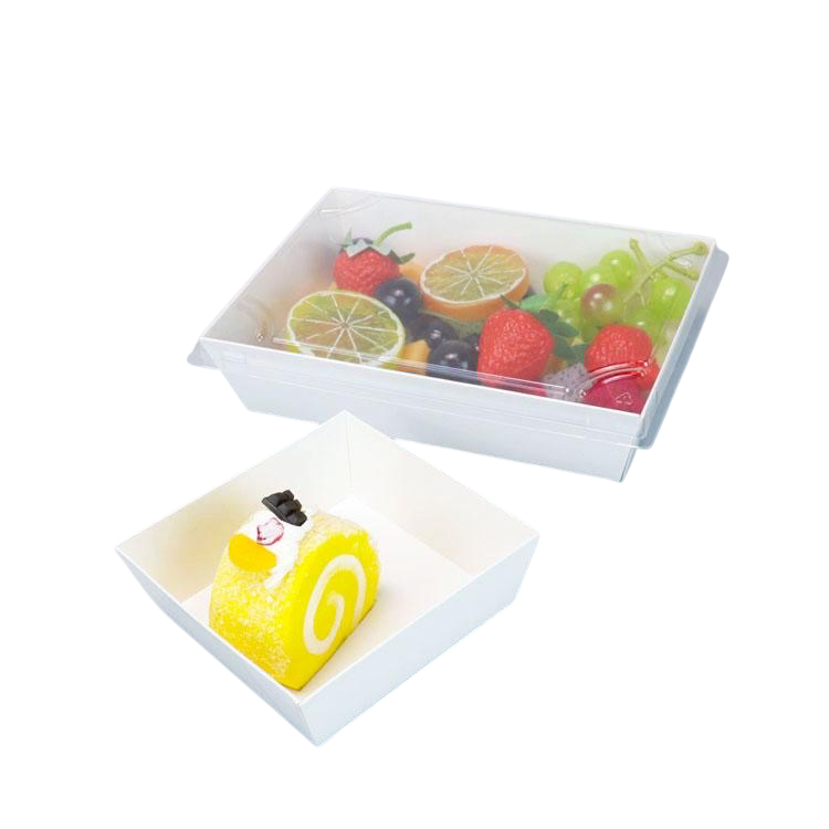 Treat Bakery Boxes with Clear Lids – Multiple Sizes - Oil-Proof Packaging