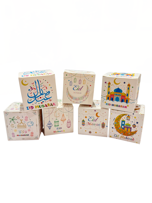 Eid Mubarak Gift Cubes - 6x6x6cm