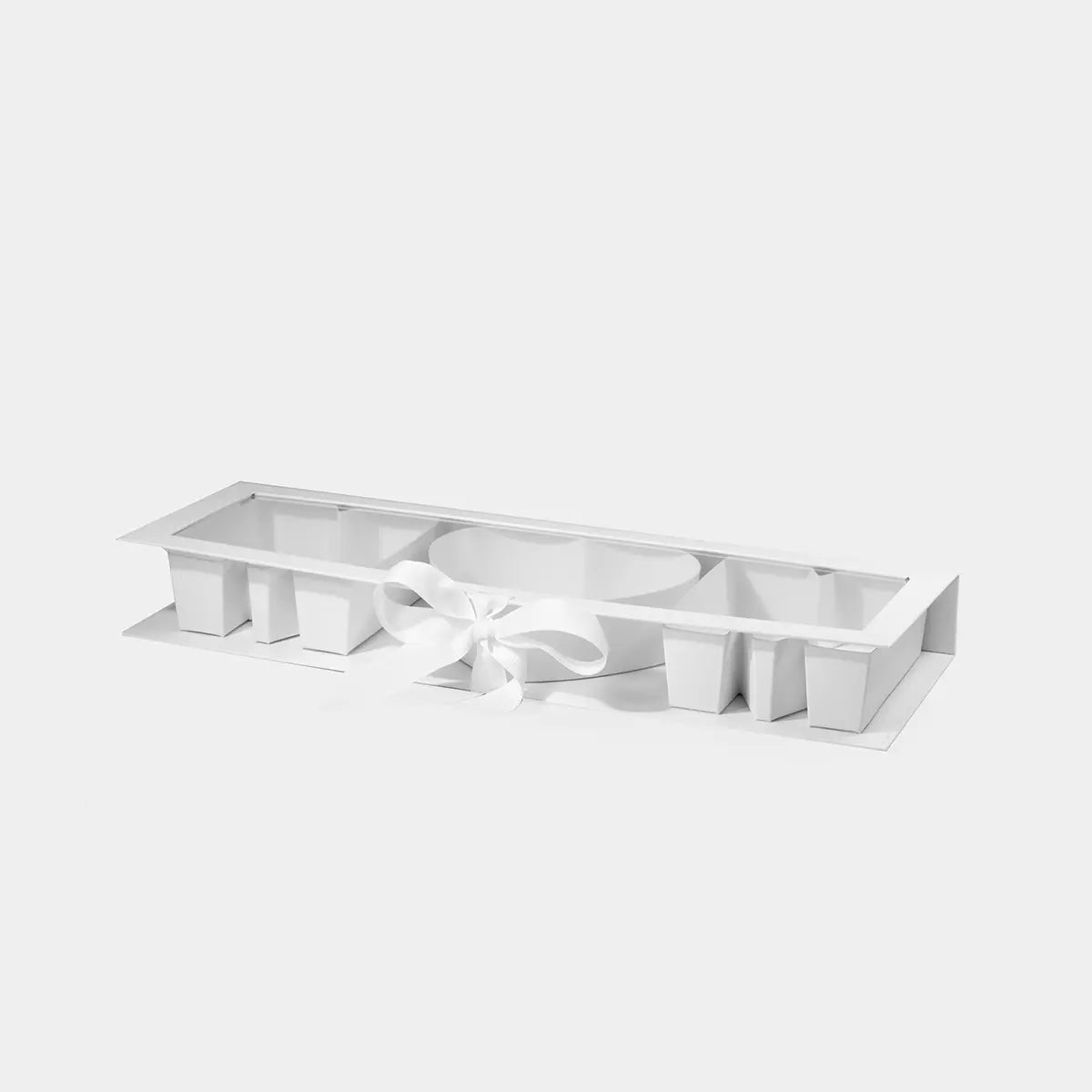 Pink/White 'M❤️M' Window Treat Box - 44x15x5.3cm