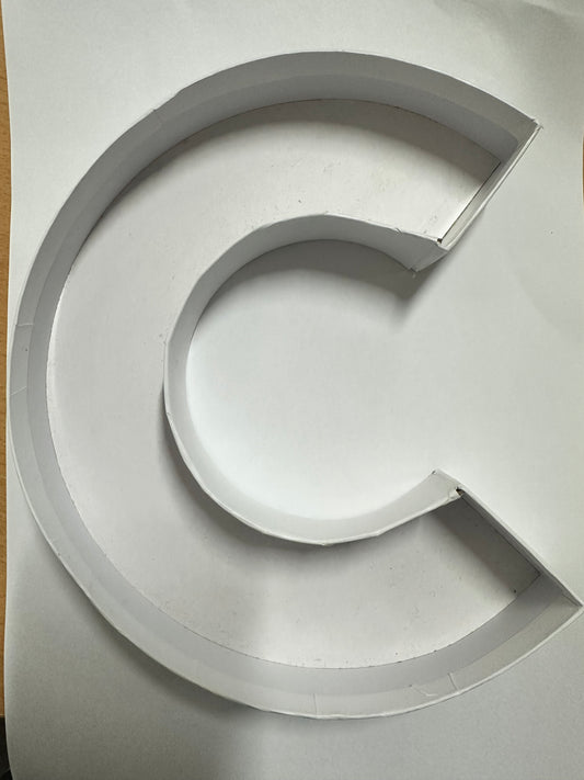 Fillable letter ‘C’