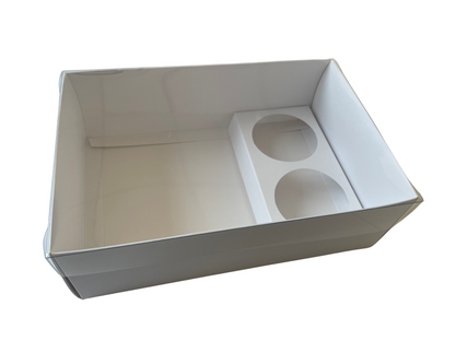 Clear Lid Deep Box With Halloween Sleeve - 24 x 16 x 8 cm