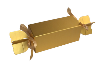 Premium Gold & Silver Crackers with Ribbons – 25.5 x 5 x 4cm