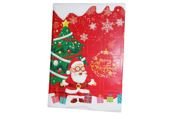 Christmas Advent Calendar – Festive Santa & Tree Design