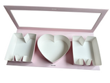 Pink 'M❤️M' Window Treat Box - 44x15x5.3cm