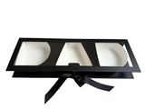 Black/Navy 'DAD' Window Treat Box -44x15x5.3cm