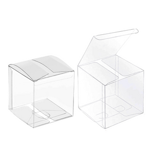 Clear Cube Favour Boxes