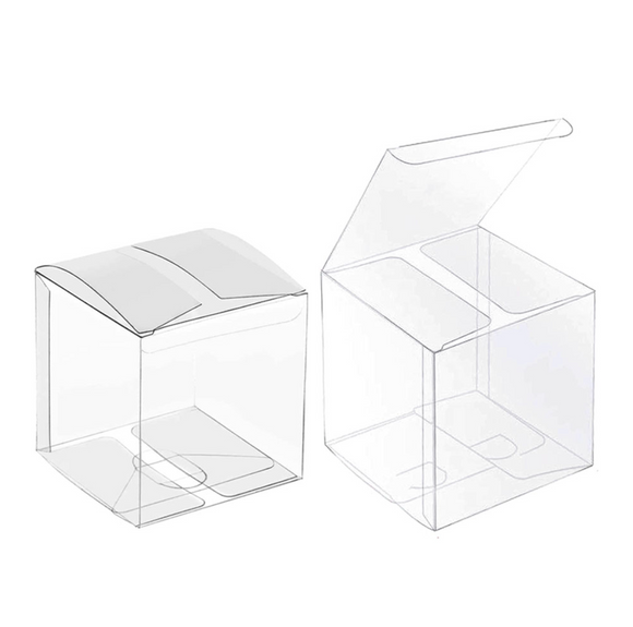 Clear Cube Favour Boxes