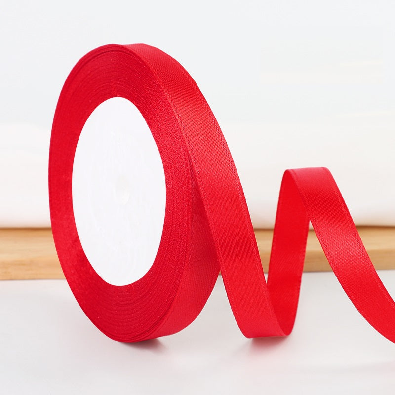 Plain Red ribbon - Full roll – Sweet Treats Packaging