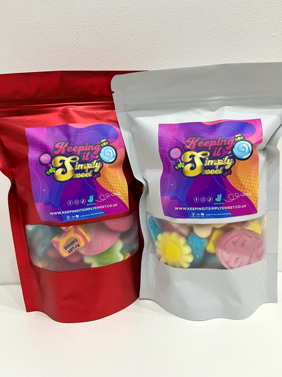 Resealable Colour Sweet Bags