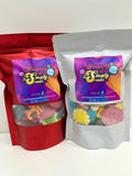 Resealable Colour Sweet Bags