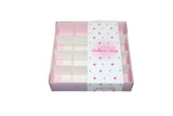 Clear Lid Box With Happy Mothers Day Sleeve - 15 x 15 x 3.5cm