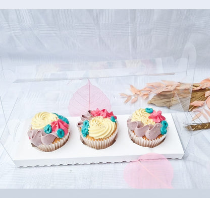 Clear Cupcake Box With Handle