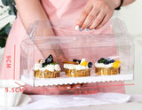 Clear Cupcake Box With Handle