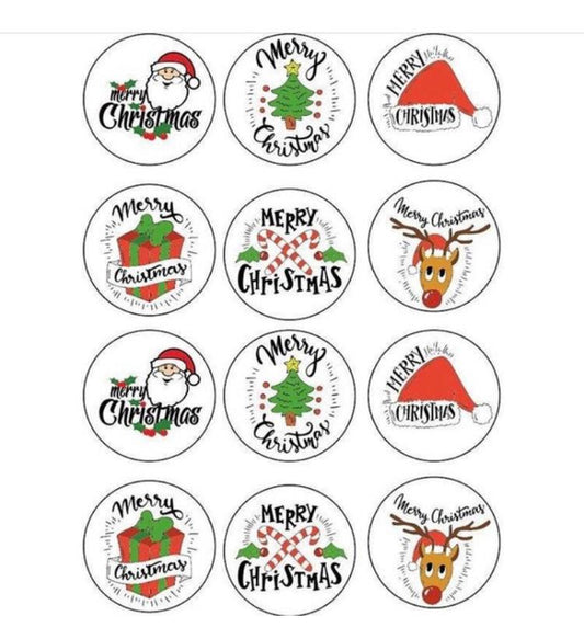 Christmas stickers