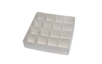 Clear Lid Boxes - 15 x 15 x 3.5 cm