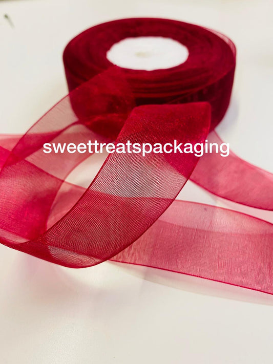 Plain Wine ribbon