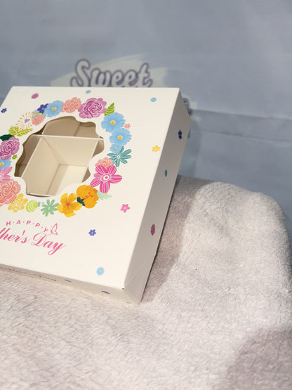 Mothers Day Floral Window Boxes - 15x15x3.5cm