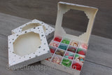 Empty Silver Star Boxes with Inserts- 15x15x3.5cm