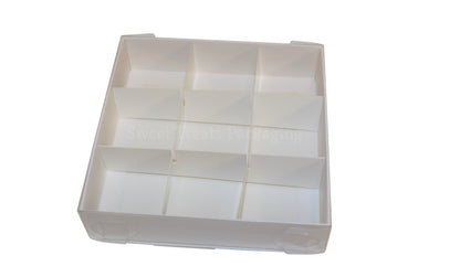 Clear Lid Boxes - 15 x 15 x 3.5 cm