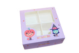 Kids Halloween Window Boxes With Inserts- 10x10x3.5cm