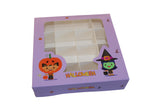 Purple Kids Halloween Window Boxes With Inserts - 15x15x3.5cm