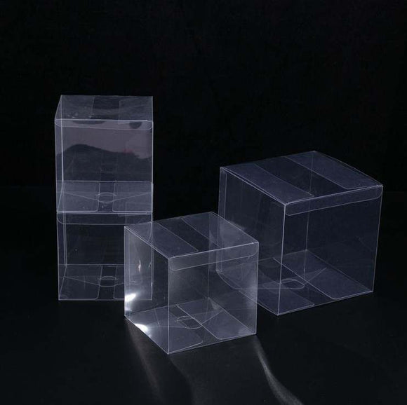 Clear Cube Favour Boxes
