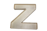 Wooden fillable letter “Z”